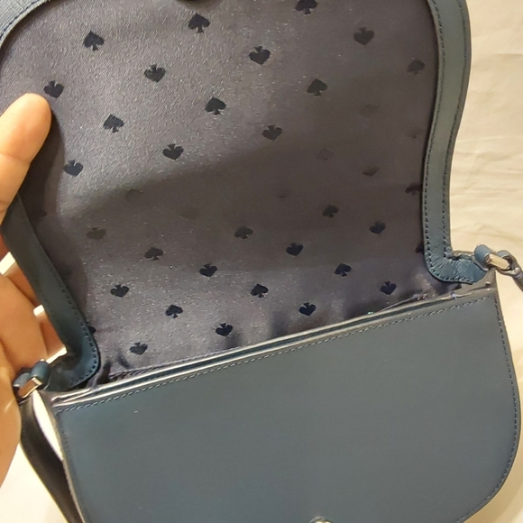 KATE SPADE NEW YORK REILEY FLAP SPADE APPLIQUÉ MINI CROSSBODY BAG - Picture 6 of 9